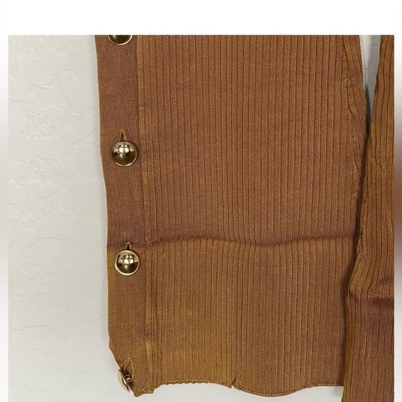 Good American rib knit flared trouser size 4(xl) NWT - Picture 3 of 5